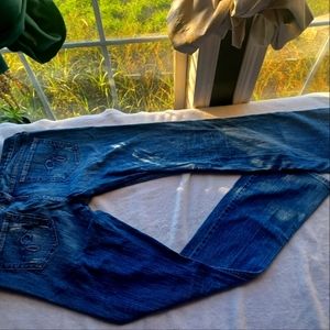 Guess Foxy Flare Flare Leg Light Wash Jeans Women's 31